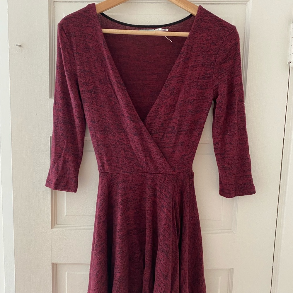 Urban Outfitters Red Sweater Dress